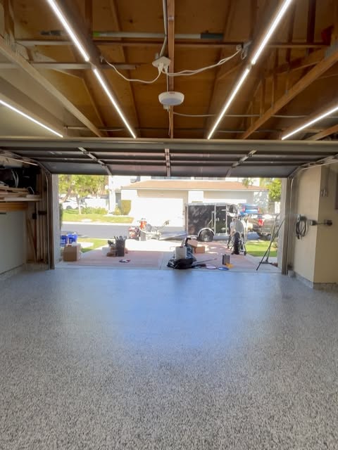 Recent epoxy floor project by 951Resin Co.