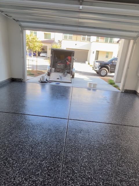 Recent 951Resin Co. garage transformation